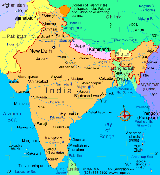 Allahabad map